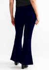 Malissa J High Waisted Flares, Navy