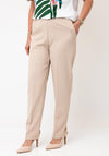 Serafina Collection Slim Leg Trousers, Beige