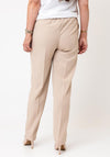 Serafina Collection Slim Leg Trousers, Beige