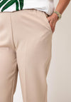 Serafina Collection Slim Leg Trousers, Beige