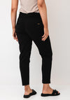 Serafina Collection Slim Leg Belted Trousers, Black