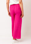 Serafina Collection One Size Linen Trousers, Pink