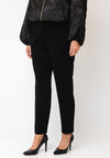 Serafina Collection Tapered High Waist Trousers, Black