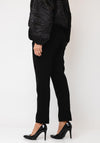 Serafina Collection Tapered High Waist Trousers, Black