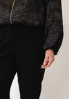 Serafina Collection Tapered High Waist Trousers, Black