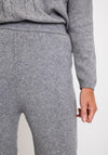 Serafina Collection Casual Wide Leg Knit Trousers, Grey