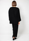 Serafina Collection One Size Tunic and Trouser Co-Ord, Black