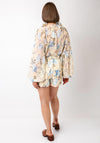 Serafina Collection Floral Blouse and Shorts Co-Ord, Yellow