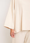 Serafina Collection One Size Casual Corduroy Set, Cream