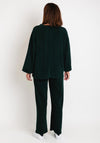 Serafina Collection One Size Casual Corduroy Set, Green