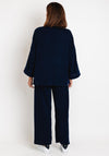 Serafina Collection One Size Casual Corduroy Set, Navy