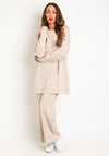 Serafina Collection Casual Two-Piece, Beige