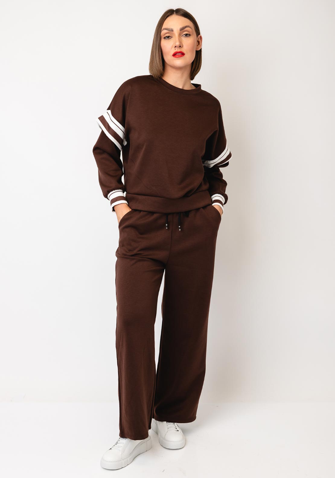 LADIES TROUSER LEISURE SUIT