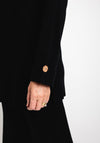 Serafina Collection Knit Sweater & Wide Leg Trouser Set, Black