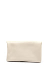 Serafina Collection Faux Leather Coin Wallet, Cream