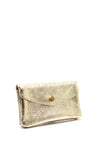Serafina Collection Metallic Faux Leather Coin Wallet, Gold
