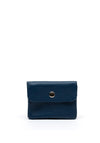 Serafina Collection Faux Leather Small Coin Wallet, Navy