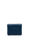 Serafina Collection Faux Leather Small Coin Wallet, Navy