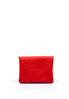 Serafina Collection Faux Leather Small Coin Wallet, Red