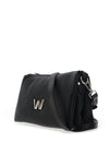 Wonders Drop Triple Compartment Crossbody Bag, Black