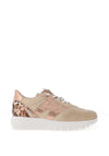 Wonders Trend Colour Block Trainers, Beige