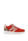 Wonders Trend Colour Block Trainers, Red