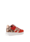 Wonders Trend Colour Block Trainers, Red