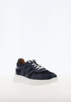 Wonders Wild I Elastic Lace Up Trainers, Navy