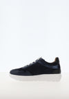 Wonders Wild I Elastic Lace Up Trainers, Navy