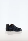 Wonders Wild I Elastic Lace Up Trainers, Navy