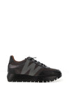Wonders Wild I Elastic Lace Up Trainers, Black