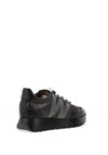 Wonders Wild I Elastic Lace Up Trainers, Black