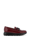 Wonders Rose Patent Leather Loafer, Wine