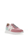 Wonders Colour Block Wedge Trainers, Blush