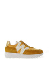 Wonders Colour Block Wedge Trainers, Yellow