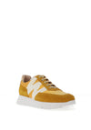 Wonders Colour Block Wedge Trainers, Yellow
