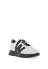 Wonders Meri Mixed Leather Trainers, White & Milk
