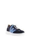 Wonders Racer Colour Block Wedge Trainers, Navy
