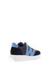 Wonders Racer Colour Block Wedge Trainers, Navy