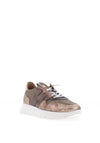 Wonders Odisei Leather Shimmer Trainers, Gold