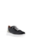 Wonders Roma 31 Platform Wedge Trainers, Black