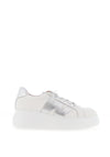 Wonders Zurich Platform Metallic Trainers, White