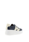 Wonders Dorita Leather Bicolour Trainers, Night & Milk