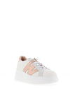 Wonders Astra Metallic Detail Wedge Trainers, White