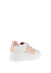 Wonders Astra Metallic Detail Wedge Trainers, White