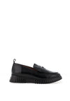 Wonders Lack I Elastic Lace Up Trainers, Black