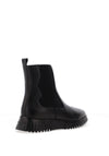 Wonders Wild I Distressed Leather Boots, Black