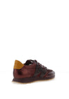 Wonders Zenit Glitter Logo Trainers, Wine