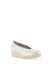 Wonders Fly Wedge Sole Shoe, Silver