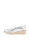 Wonders Fly Wedge Sole Shoe, Silver